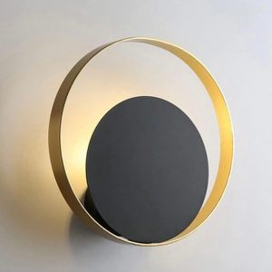 Three colour changing fix led no need of bulb Modern wall light for home,office,restaurant